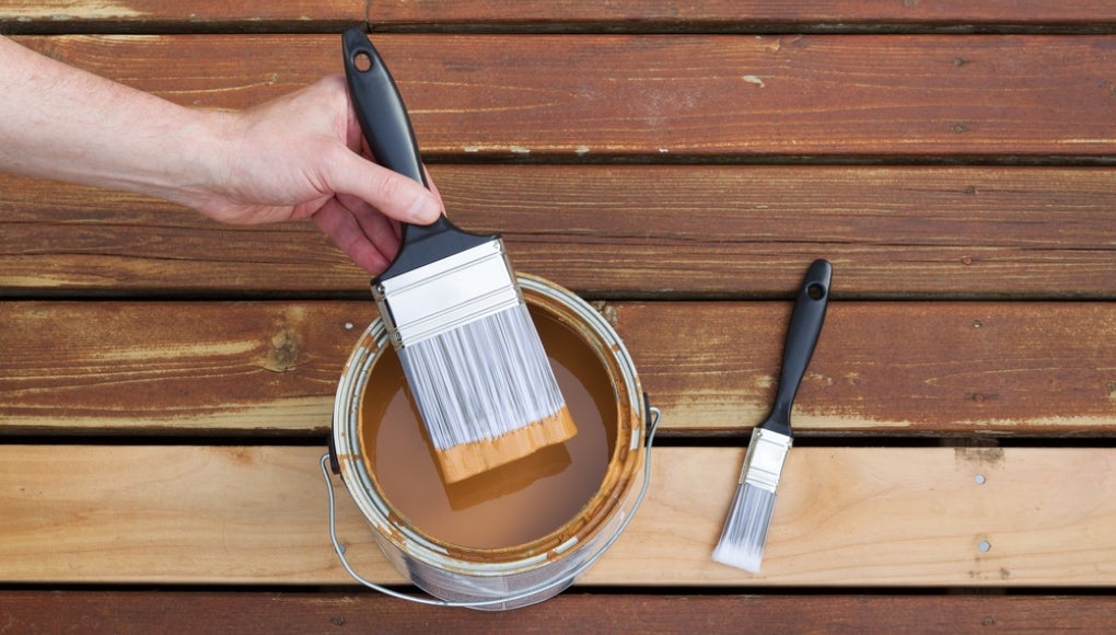 Outdoor deck paint