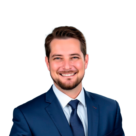 Headshot of Justin Hodges, a FL-based personal injury lawyer at Morgan & Morgan
