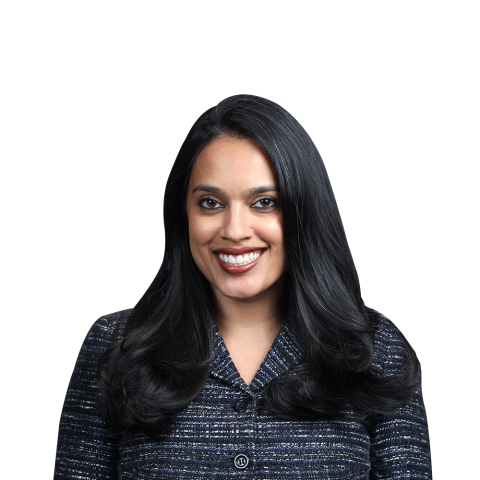 Headshot of Angeli Murthy, a FL-based personal injury lawyer at Morgan & Morgan