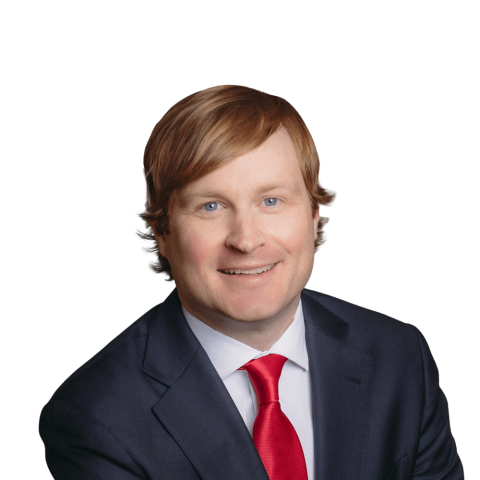 Headshot of Burke Keaty, a TN-based personal injury lawyer at Morgan & Morgan